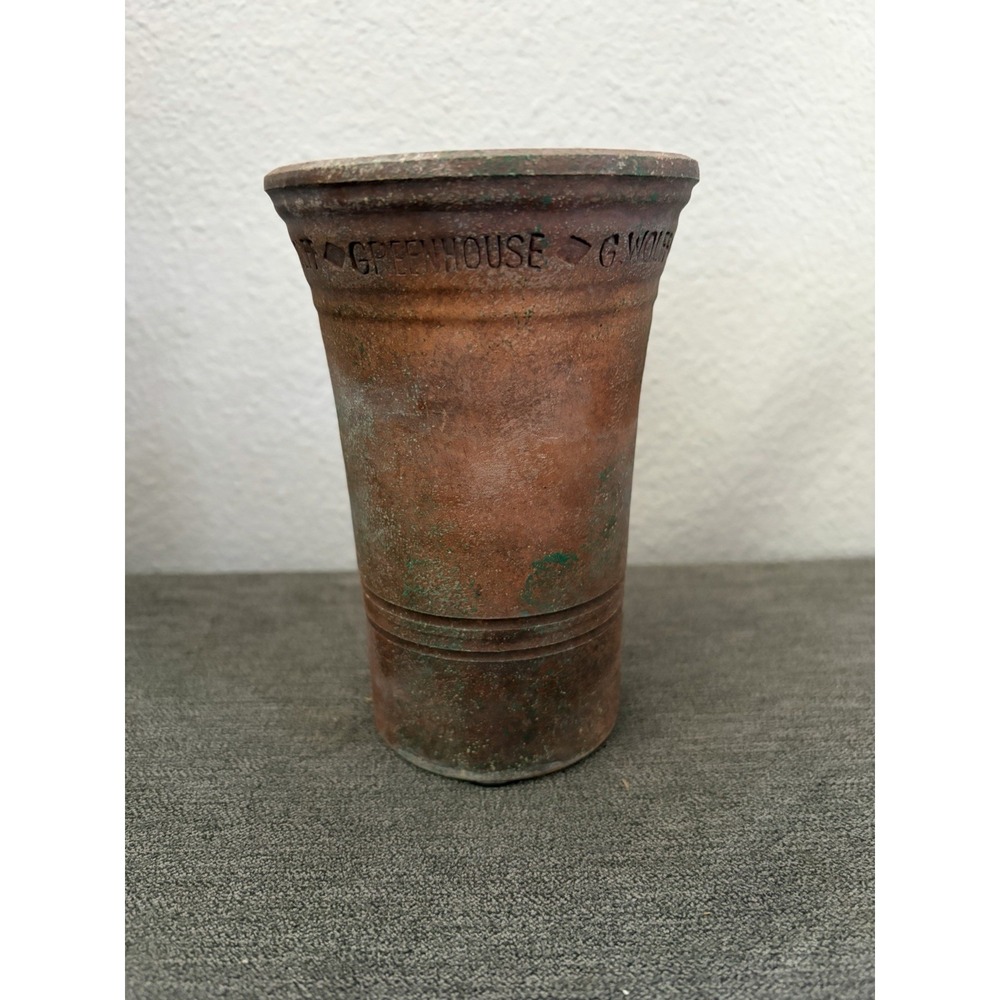 (Guy) G. Wolff Greenhouse, Long Tom Terracotta Pot, 6" Planter, Discontinued